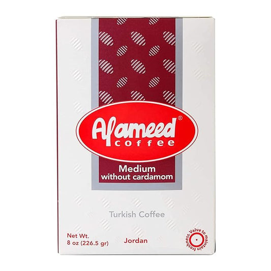 Alameed Turkish Coffee Medium Roast without Cardamom